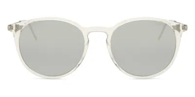 Hugo Boss Hg 1286/s Srj/t4 Men's Sunglasses Clear Size 51 In Transparent
