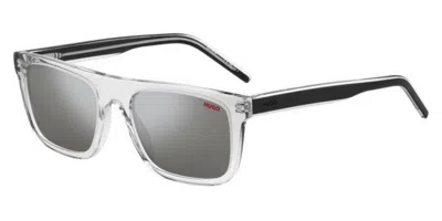 Hugo Boss Hg 1297/s Mng/t4 Men's Sunglasses Clear Size 54 In Gray