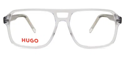 Hugo Boss Hg 1299 Men's Glasses, Clear, Size 55 In Transparent