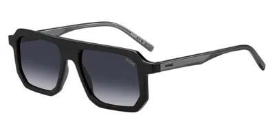 Hugo Boss Hg 1312/s 807/9o Men's Sunglasses Black Size 53 In Multi