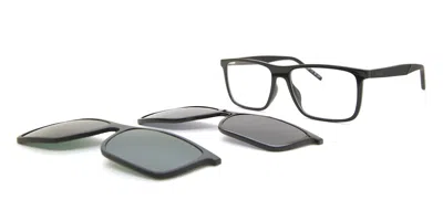 Hugo Boss Hg 1331/g/cs2 Asian Fit With Clip-on Men's Glasses, Black, Size 56