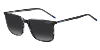 Hugo Boss Hg 1344/s 2w8/9o Men's Sunglasses Grey Size 55 In Gray