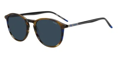 Hugo Boss Hg 1346/s Ex4/ku Men's Sunglasses Brown Size 51