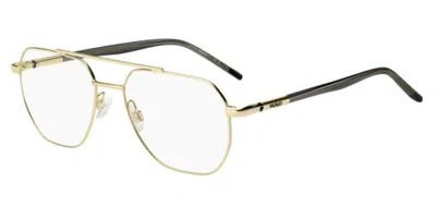 Hugo Boss Hg 1354 J5g Occhiali Da Vista Oro Per Uomo (solo Montatura) In Gold
