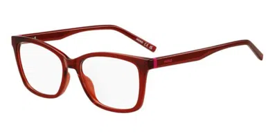 Hugo Boss Hg 1364 C9a Women's Glasses Red Size 54 - Free Lenses - Blue Light Block Available In Burgundy