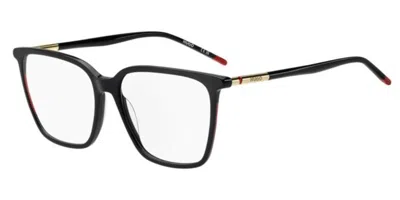 Hugo Boss Hg 1381 807 Occhiali Da Vista Neri Per Donna (solo Montatura) In Gold