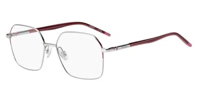 Hugo Boss Hg 1382 3yz Occhiali Da Vista Argentati Per Donna (solo Montatura)