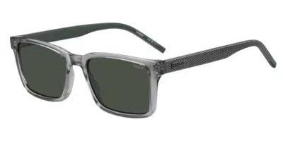 Hugo Boss Hg 1392/s Kb7/qt Men's Sunglasses  Size 55 In Metallic