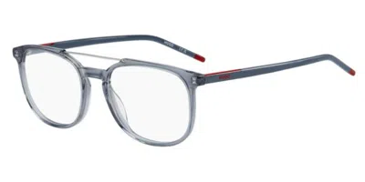 Hugo Boss Hg 1401 Pjp Men's Glasses  Size 54 - Free Lenses - Blue Light Block Available In Burgundy
