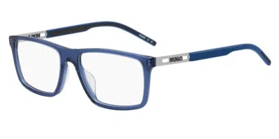 Hugo Boss Hg 1416/g Asian Fit Pjp Men's Glasses  Size 55 - Free Lenses - Blue Light Block Available In Green