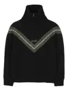 Hugo Boss Pullover Mit Stehkragen In Black