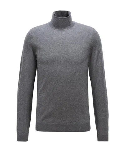 Hugo Boss High-necked Sweater In Black