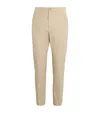 Hugo Boss High-stretch Commuter Trousers In Beige