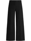 Hugo Boss High-waisted Relaxed-fit Trousers With Wide Leg In Black