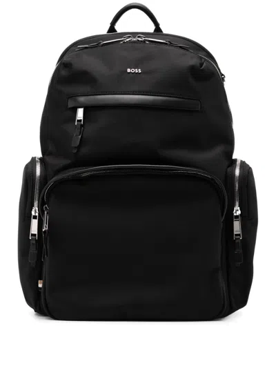 Hugo Boss Highway Backpack In Black