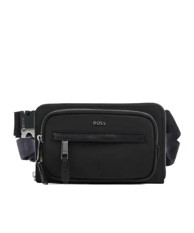 Hugo Boss Highway Fanny Pack In Black