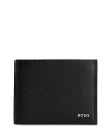 Hugo Boss Highway Leather Bifold Wallet In Black
