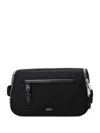Hugo Boss Highway Wash Bag In Black