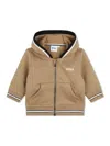 Hugo Boss Felpa Con Logo In Beige