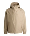 Hugo Boss Hooded Casual Jacket In Nude