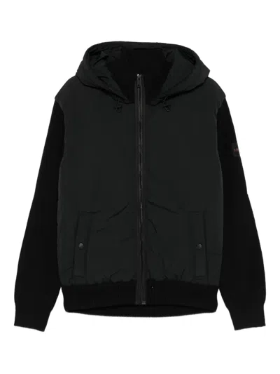 Hugo Boss Hooded Jacket In Black