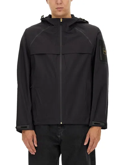 Hugo Boss Hooded Jacket In Black