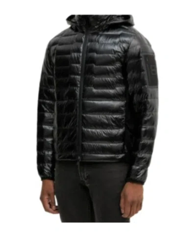 HUGO BOSS HOODED QUILTED JACKET