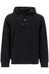 Hugo Boss Dapo Logo-print Drawstring Hoodie In Black (black)