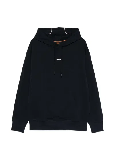 Hugo Boss Hooded Track Pants Set (set Of Two) In Blue