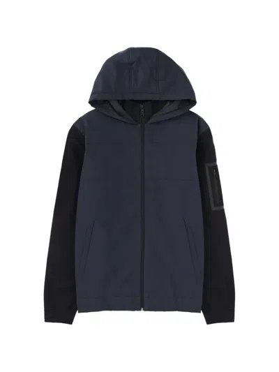 Hugo Boss Hooded Zip Jacket In Black