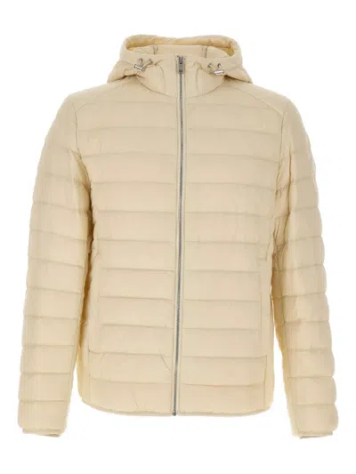 Hugo Boss Jacket Boss Men Color White In Metallic