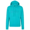 Hugo Boss Hoodie With Logo Print In Blue