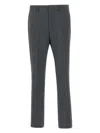 Hugo Boss Hook-zip Trousers In Black