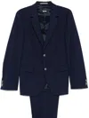 Hugo Boss Boss Blue Single-breasted Virgin Wool Houston Suit In Blue