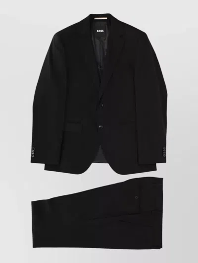 Hugo Boss Houston Tailored Two Piece Suit Set In Black