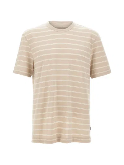 Hugo Boss H-taut T-shirt In Neutral