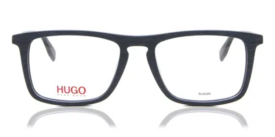 Hugo Boss Hugo 0322 Men's Glasses, Blue, Size 52 In Black
