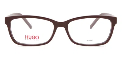 Hugo Boss Hugo 1016 Women's Glasses, Burgundy, Size 53 In Brown