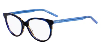 Hugo Boss Hugo 1052 Jbw Women's Glasses Blue Size 54 - Free Lenses - Blue Light Block Available In Tortoise Navy Blue