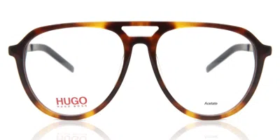Hugo Boss Hugo 1093 Men's Glasses, Tortoiseshell, Size 55 In Brown