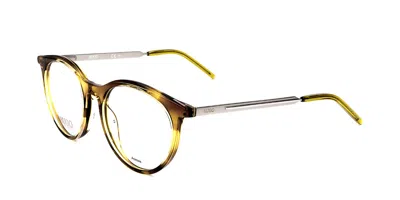 Hugo Boss Hugo 1108 145 Women's Glasses Green Size 49 - Free Lenses - Blue Light Block Available In Green Horn