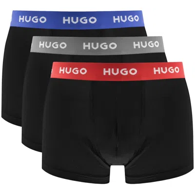 Hugo Boss Hugo 3 Pack Boxer Briefs Black