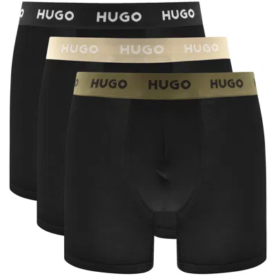 Hugo Boss Hugo 3 Pack Boxer Briefs Black