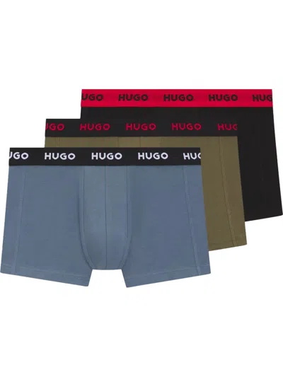 Hugo Boss Hugo 3 Pack Boxer Shorts With Logo In Multi