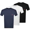 Hugo Boss Hugo 3 Pack Crew Neck T Shirts In Multi