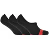 Hugo Boss Hugo 3 Pack Low Cut Socks Black In Black