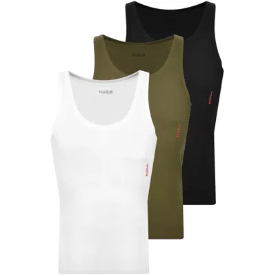Hugo Boss Hugo 3 Pack Vests In Multi