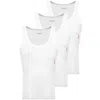 Hugo Boss Hugo 3 Pack Vests White