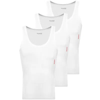 Hugo Boss Hugo 3 Pack Vests White