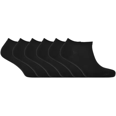 Hugo Boss Hugo 6 Pack Ankle Socks Black